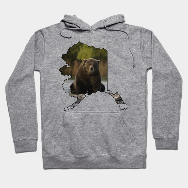 Alaska (Grizzly Bear) Hoodie by gorff